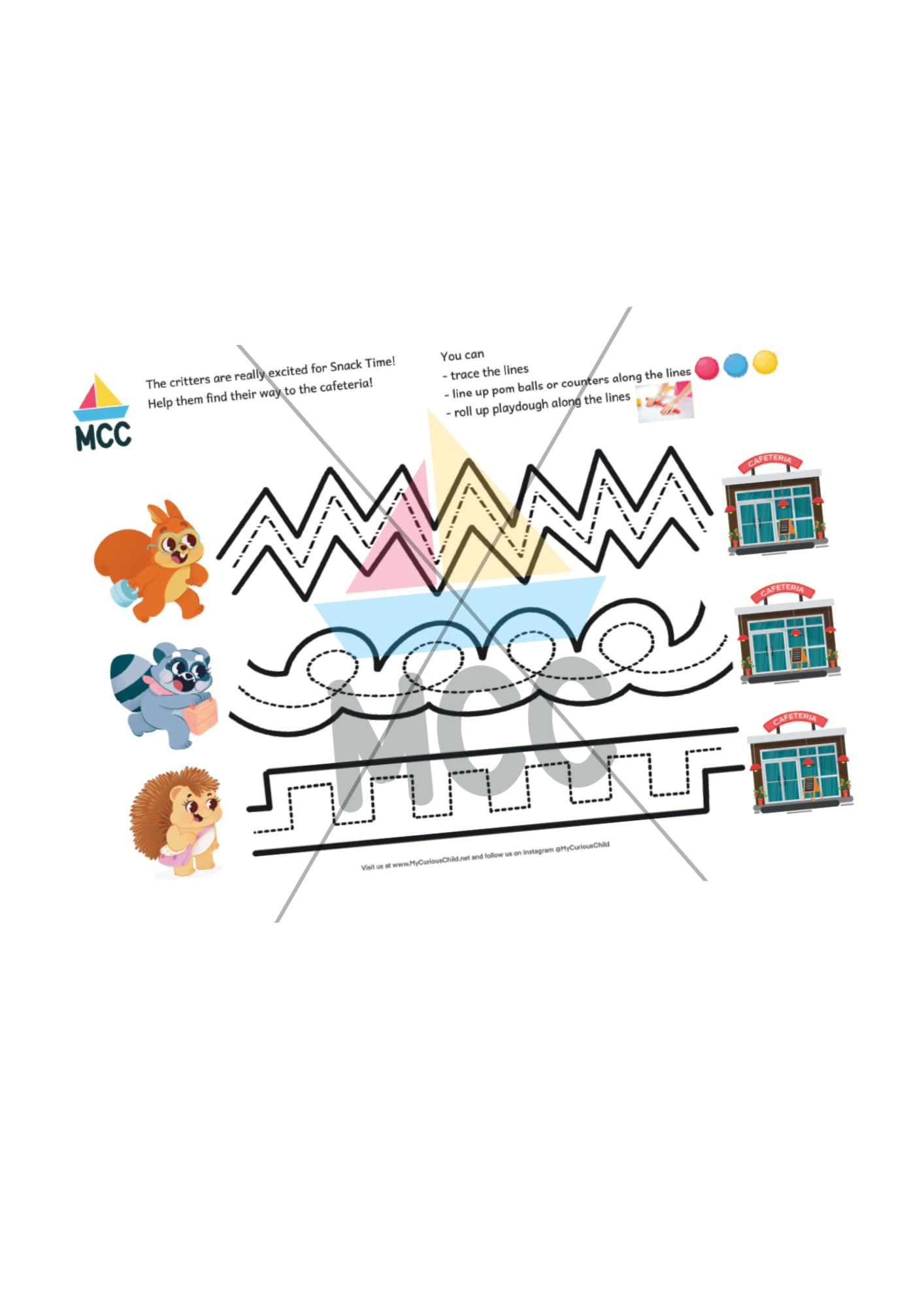 Play and Learn Printable Pack - Little Fingers Fine Motor Skills