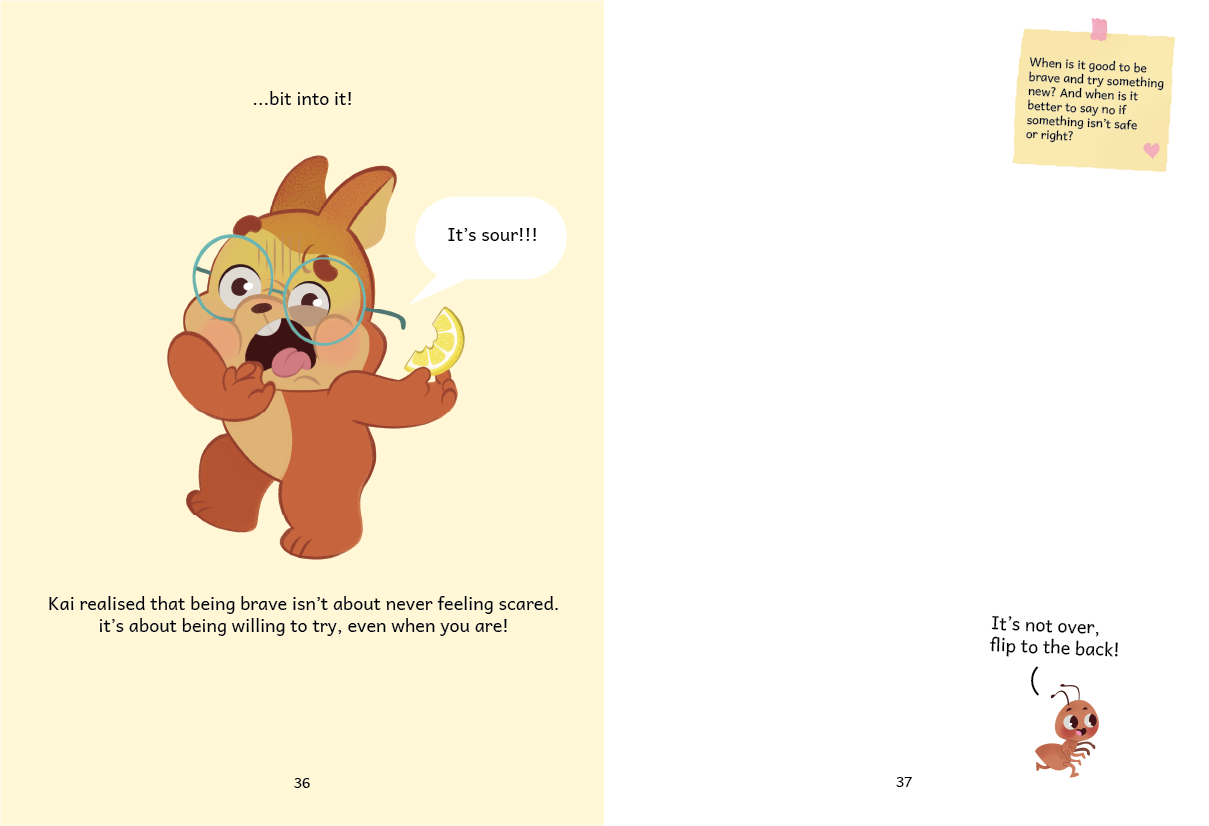 One Brave Bite - Multiplication, Learning to be brave