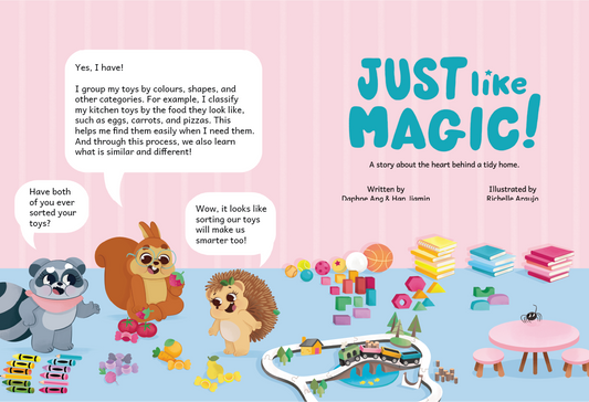 Just Like Magic - Classification and Sorting, Learning to Help at Home