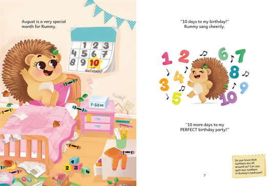 The Perfect Birthday - Numbers 1 to 10, Learning to be Grateful