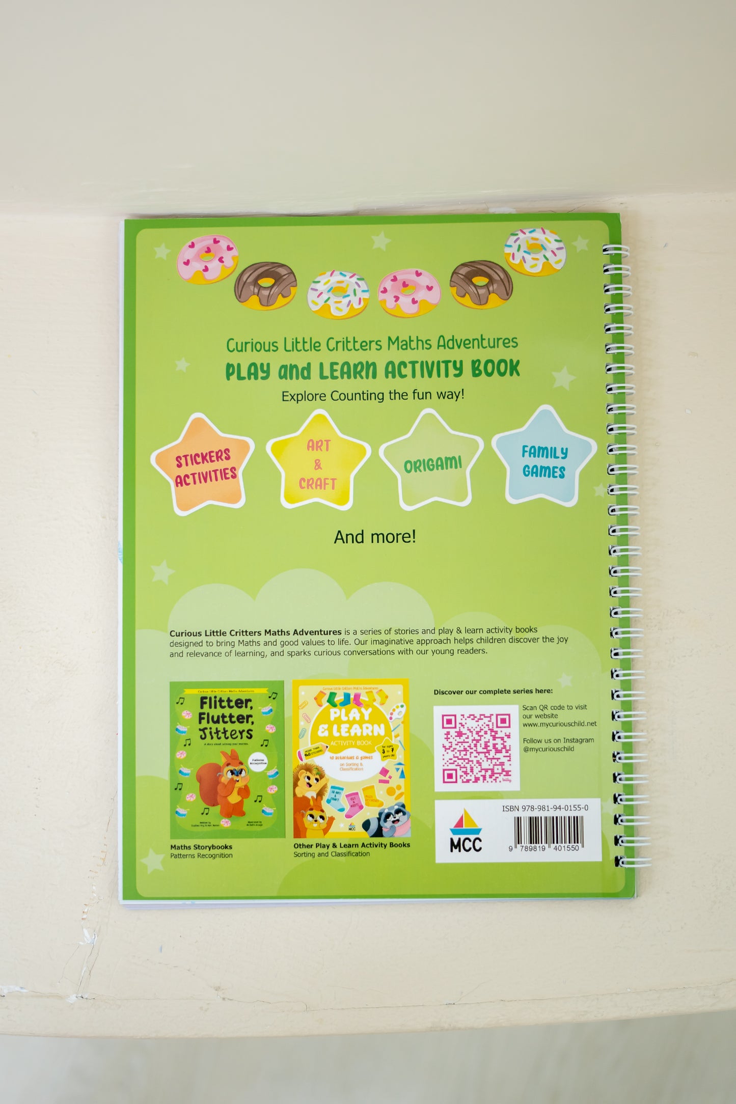 Patterns - Play & Learn Activity Book (3-7yo)