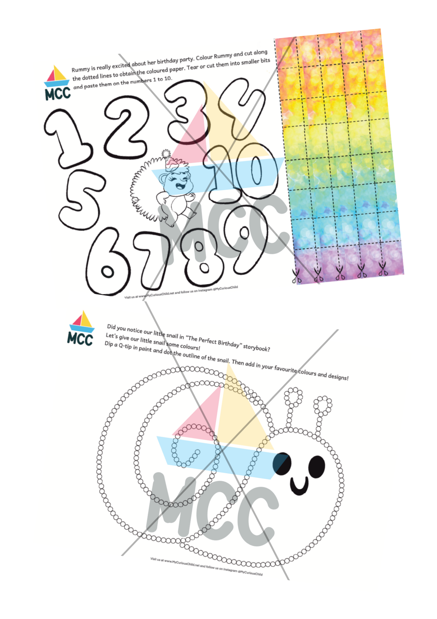 Play and Learn Printable Pack - Little Fingers Fine Motor Skills