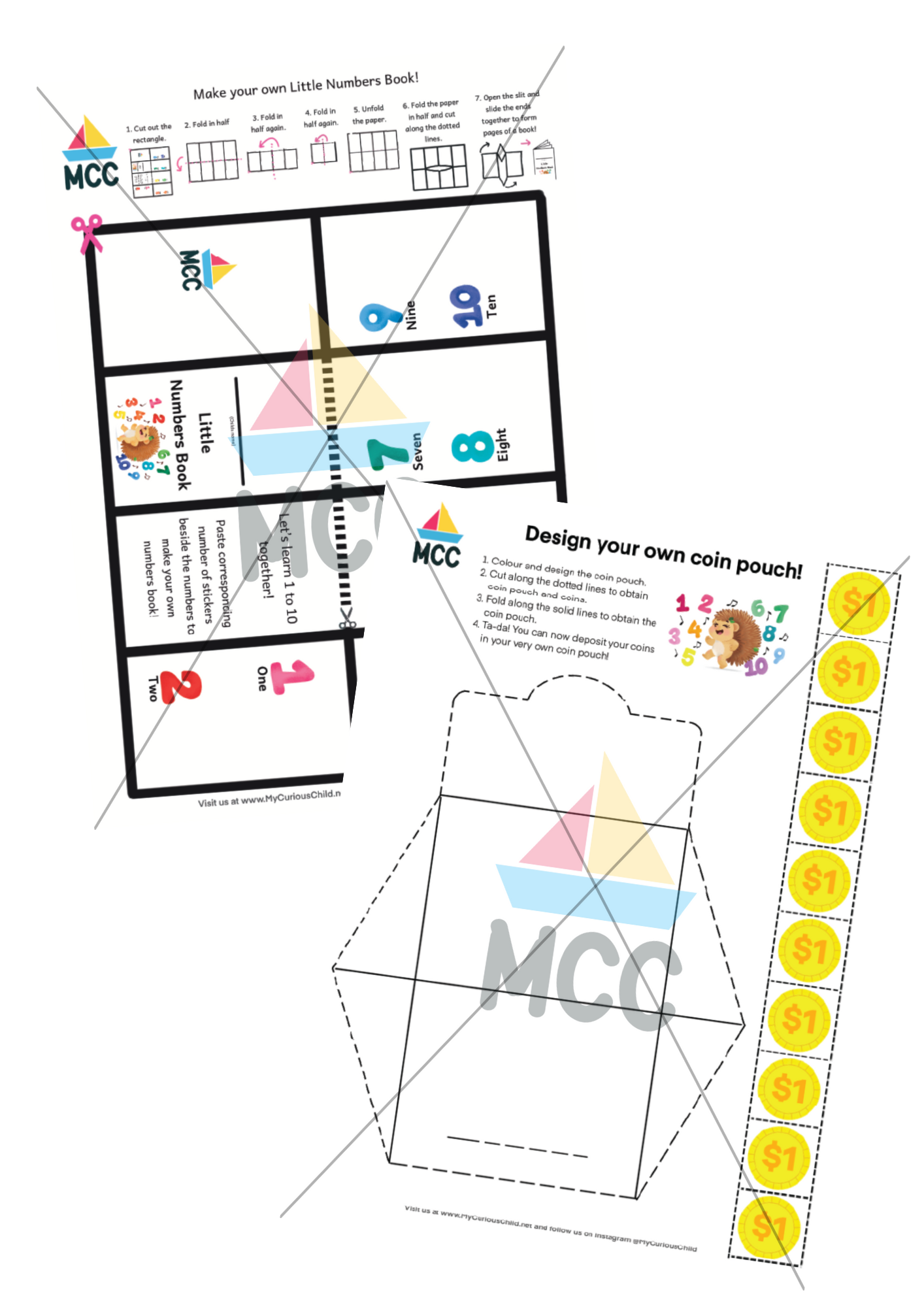 Play and Learn Extension Printable Pack - Numbers 1 to 10