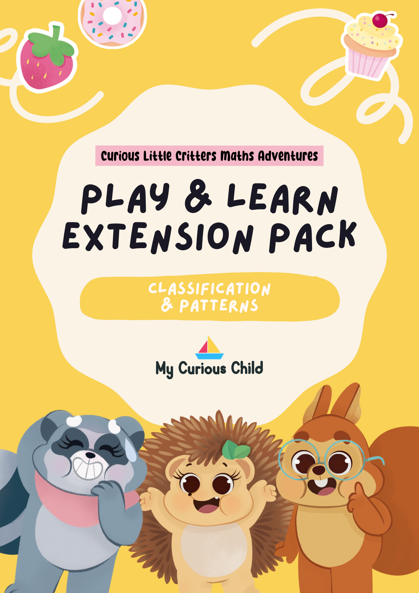 Play and Learn Extension Printable Pack - Classification, Sorting and Patterns
