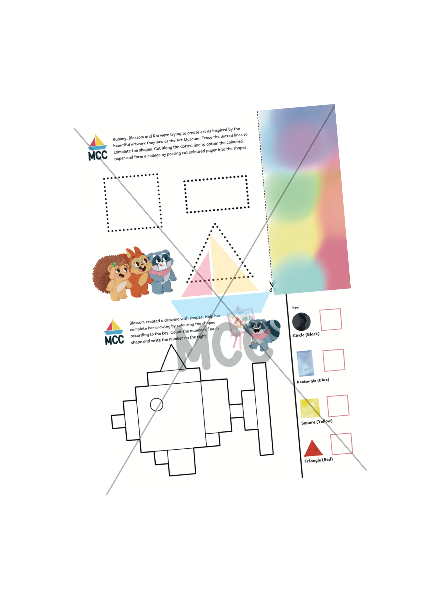 2D and 3D Shapes - Play and Learn Extension Printable Pack (4-7yo)