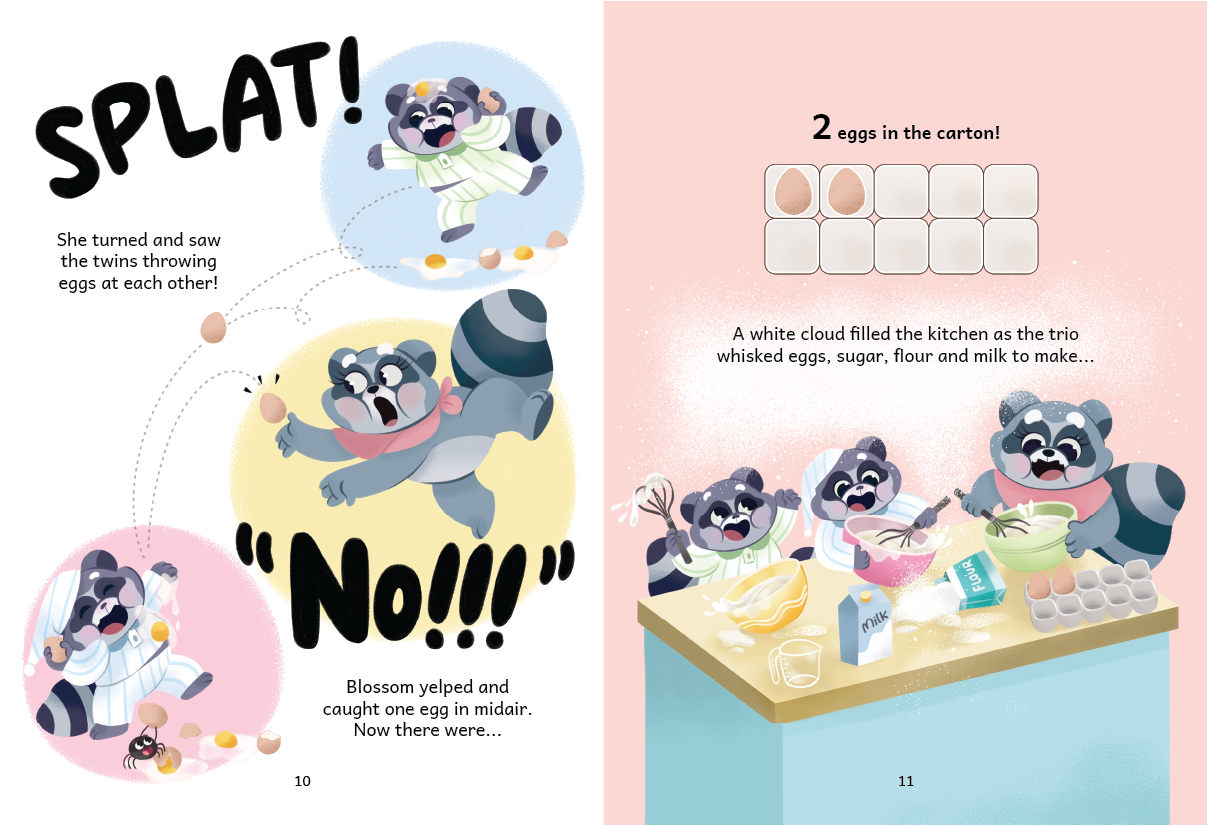 The Breakfast Surprise - Counting, One-to-one correspondence, Learning how to show Love