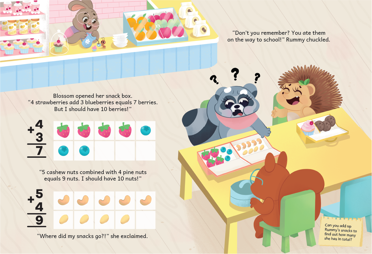 A Smelly Blessing - Addition within 10, Learning to be Kind