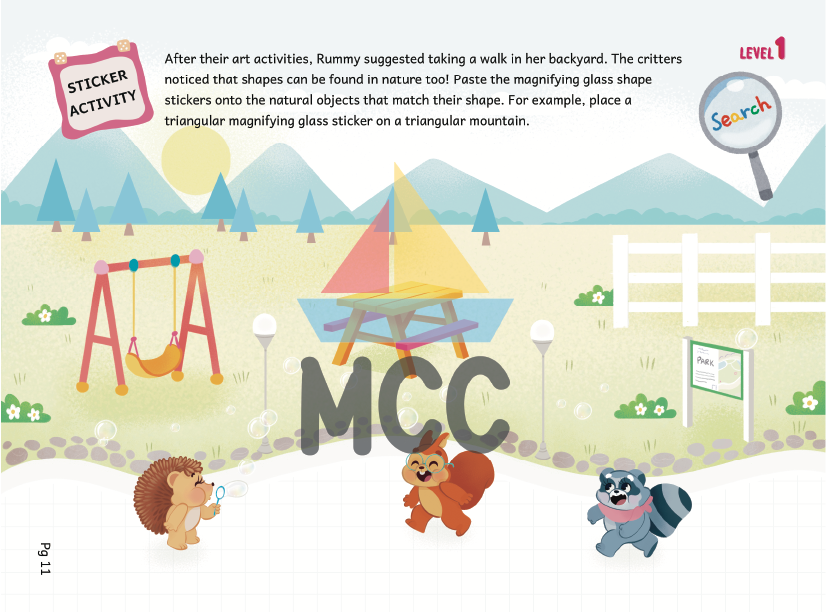 2D and 3D Shapes - Play & Learn Activity Book (5-7yo)