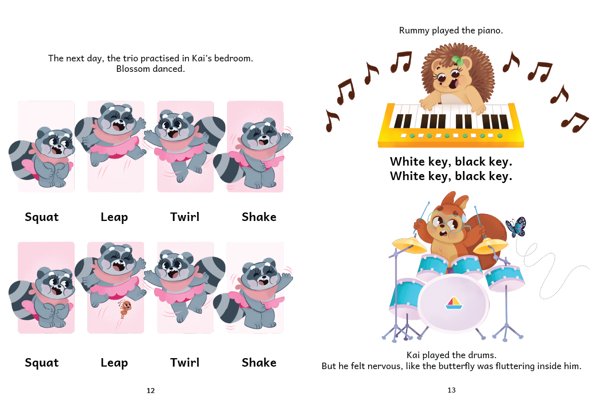 Flitter, Flutter, Jitters - Patterns Recognition, Learning to overcome Anxiety