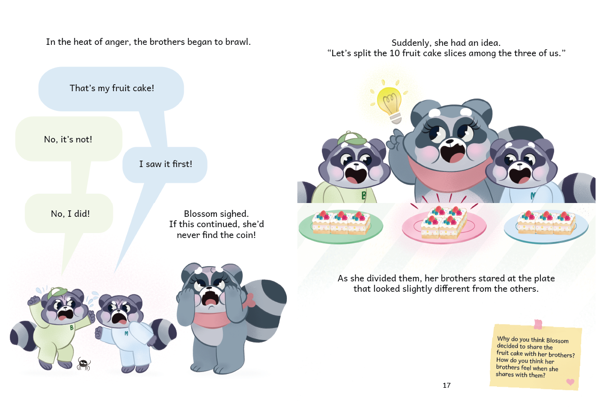 The Sweetest Coin - Number Bonds within 10, Learning the value of sharing