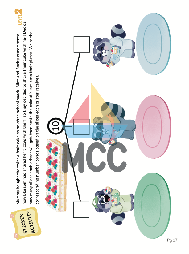 Numbers Bonds within 20 - Play & Learn Activity Book (5-7yo)