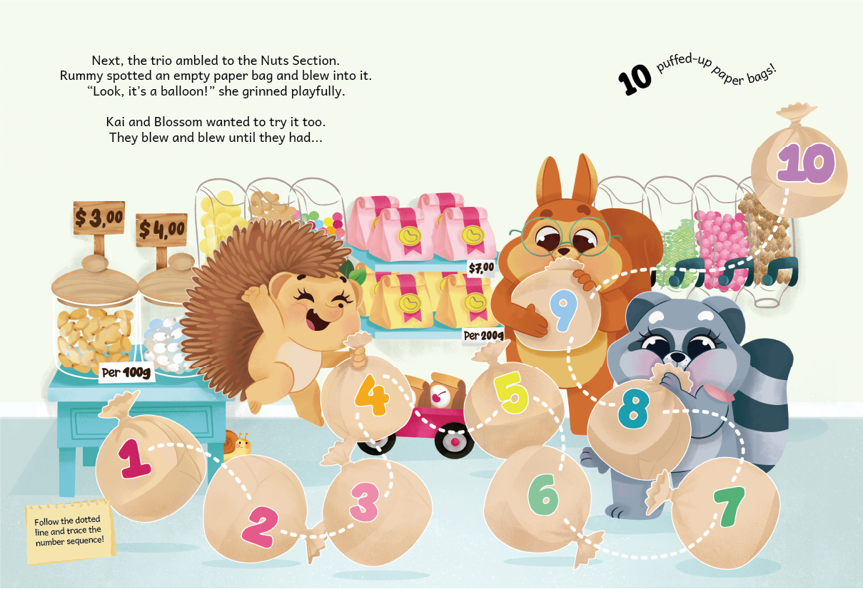 The Perfect Birthday - Numbers 1 to 10, Learning to be Grateful