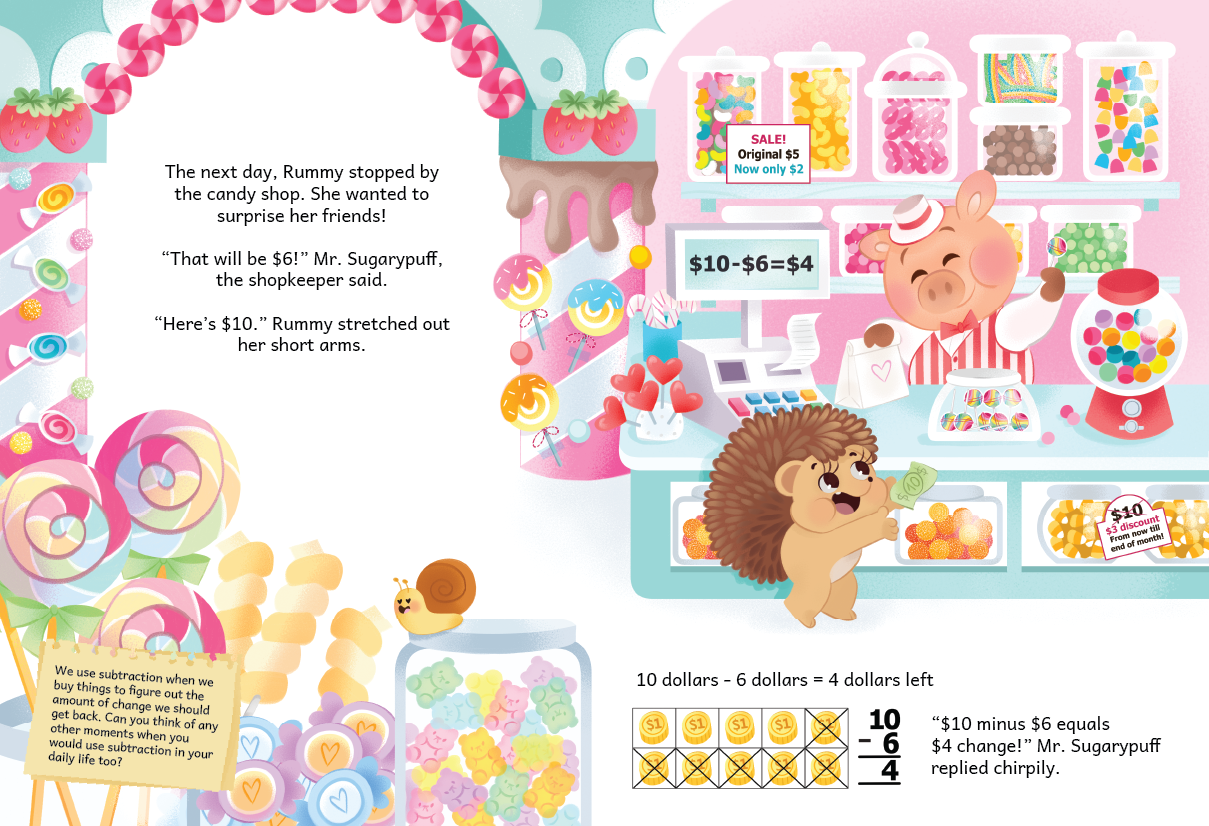 One Tough Ball - Subtraction within 10, Learning to stand up against Bullying