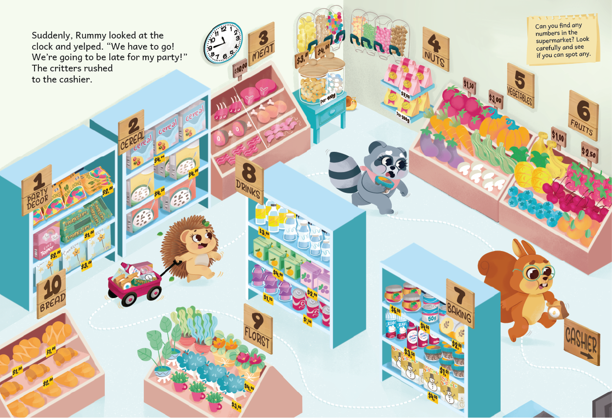 The Perfect Birthday - Numbers 1 to 10, Learning to be Grateful