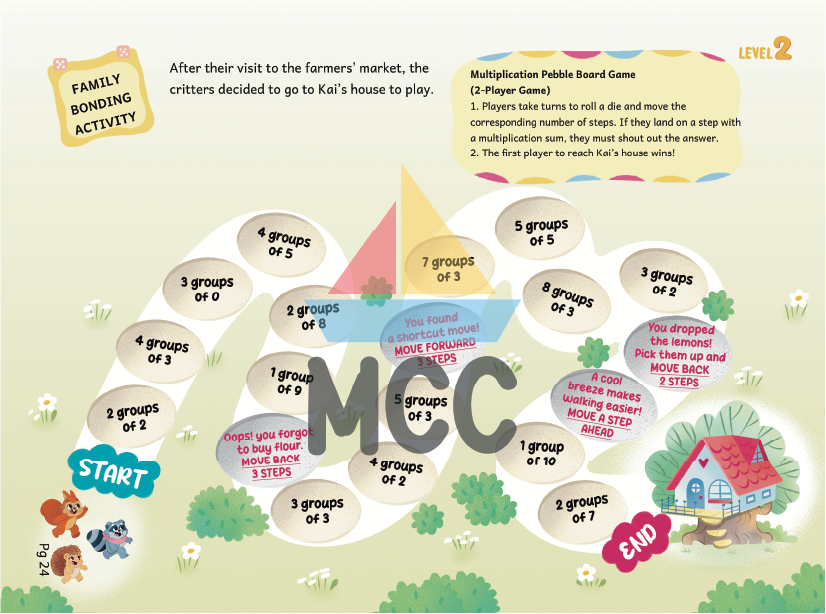 Multiplication - Play & Learn Activity Book (6-8yo)