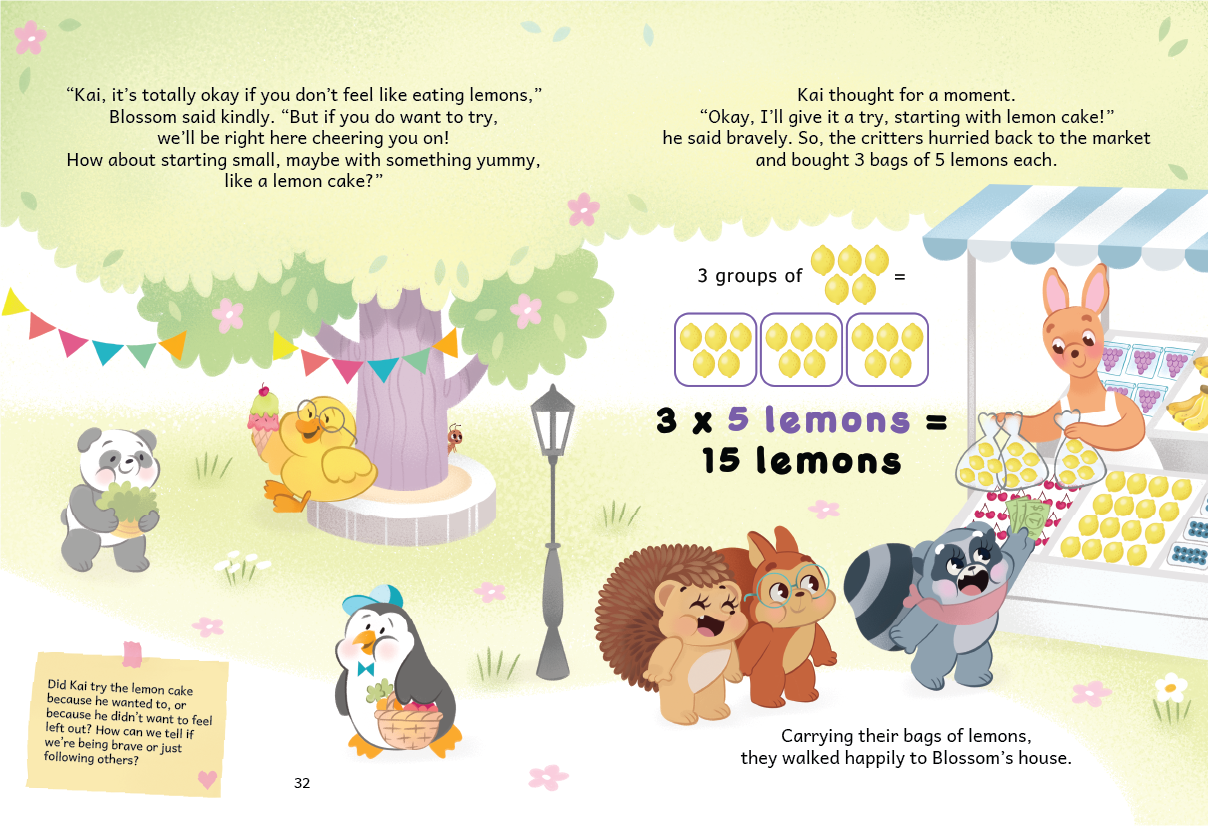 One Brave Bite - Multiplication, Learning to be brave