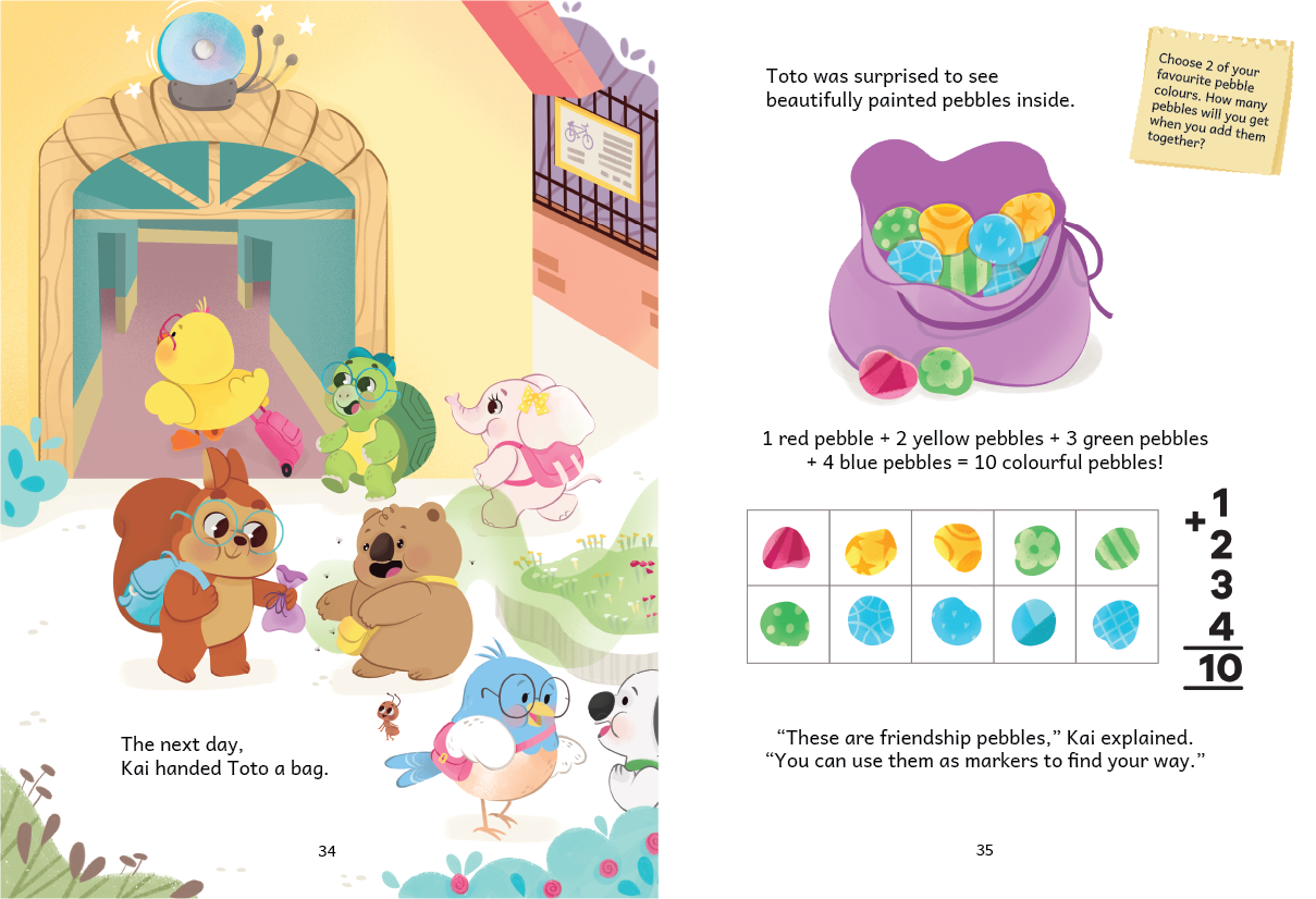 A Smelly Blessing - Addition within 10, Learning to be Kind