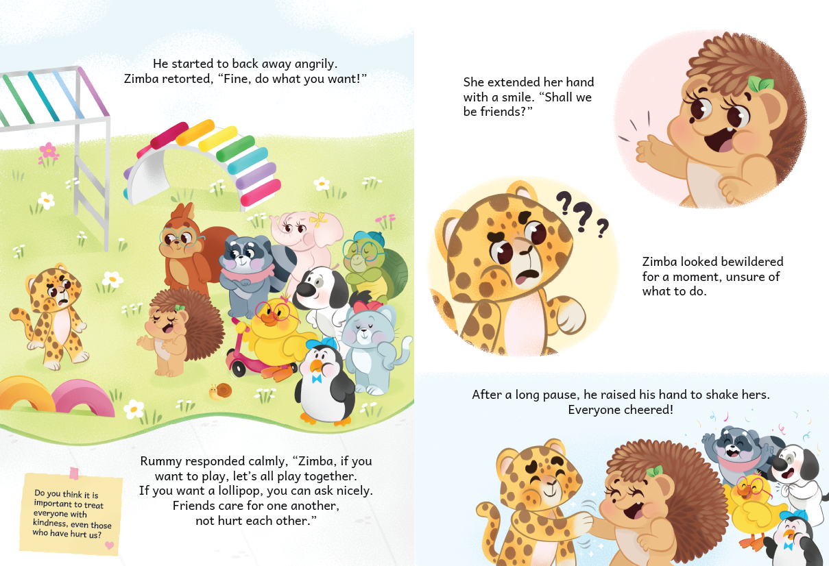 One Tough Ball - Subtraction within 10, Learning to stand up against Bullying