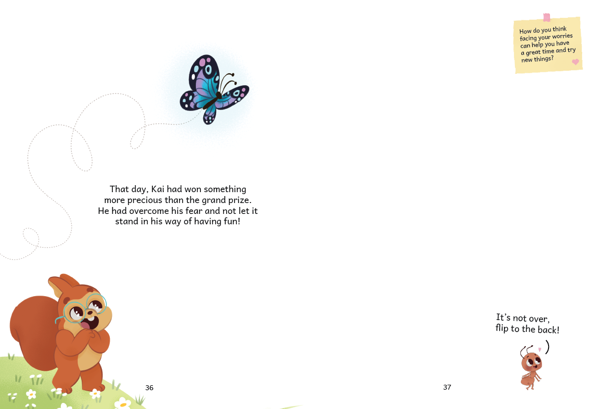 Flitter, Flutter, Jitters - Patterns Recognition, Learning to overcome Anxiety