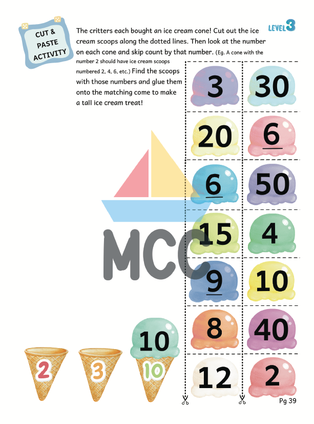 Multiplication - Play & Learn Activity Book (6-8yo)