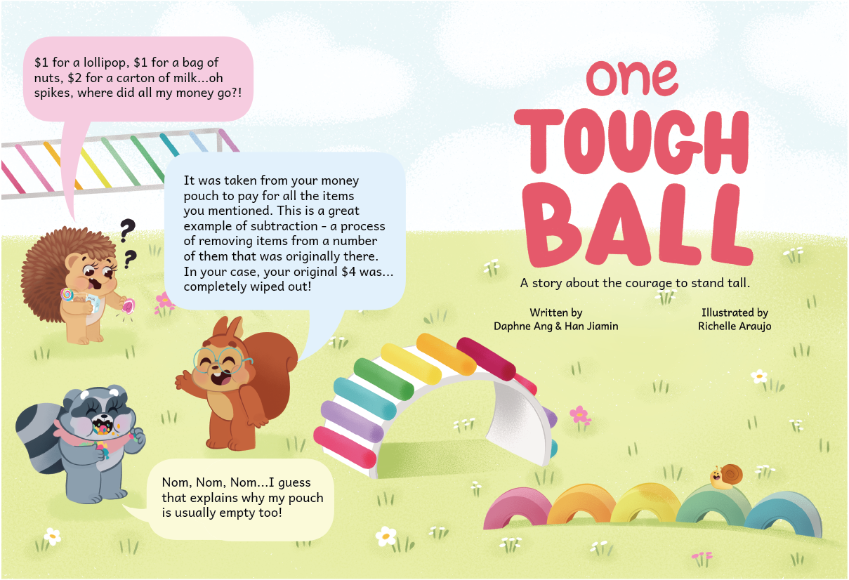 One Tough Ball - Subtraction within 10, Learning to stand up against Bullying