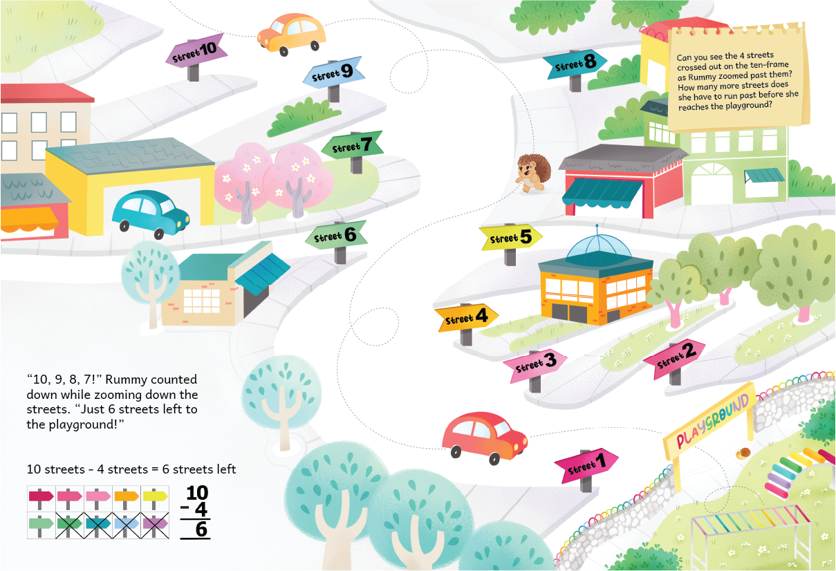 One Tough Ball - Subtraction within 10, Learning to stand up against Bullying