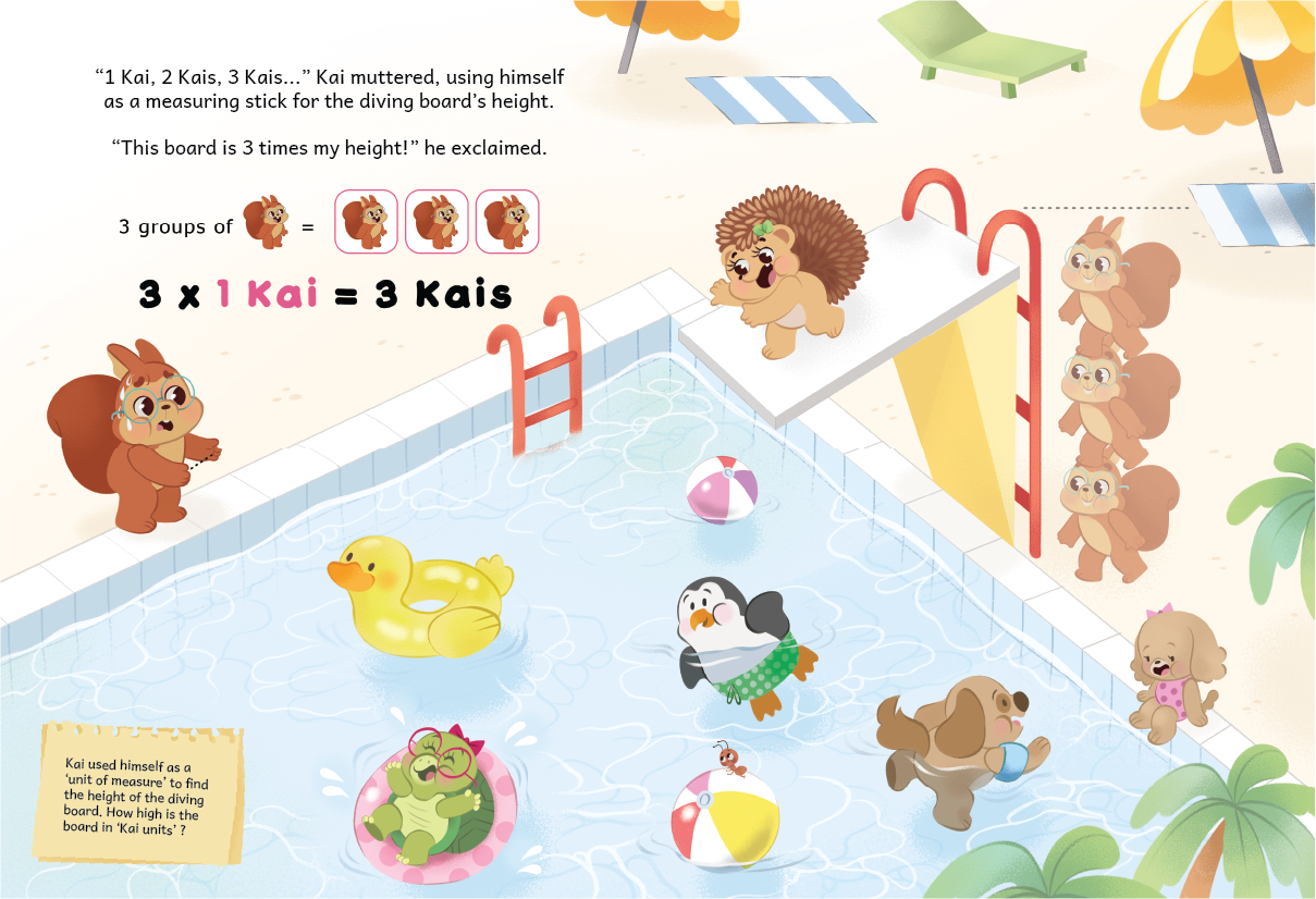 One Brave Bite - Multiplication, Learning to be brave