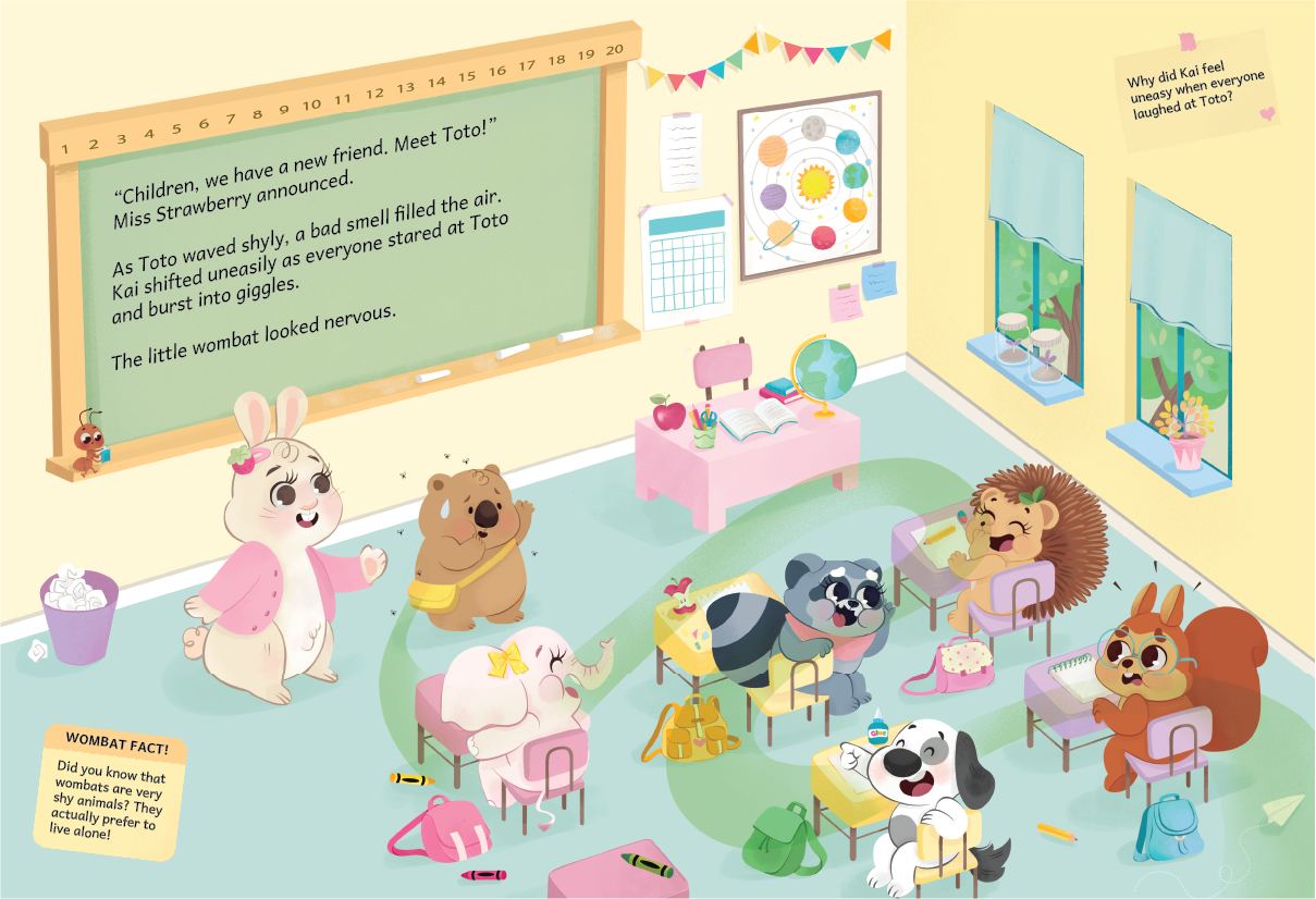 A Smelly Blessing - Addition within 10, Learning to be Kind