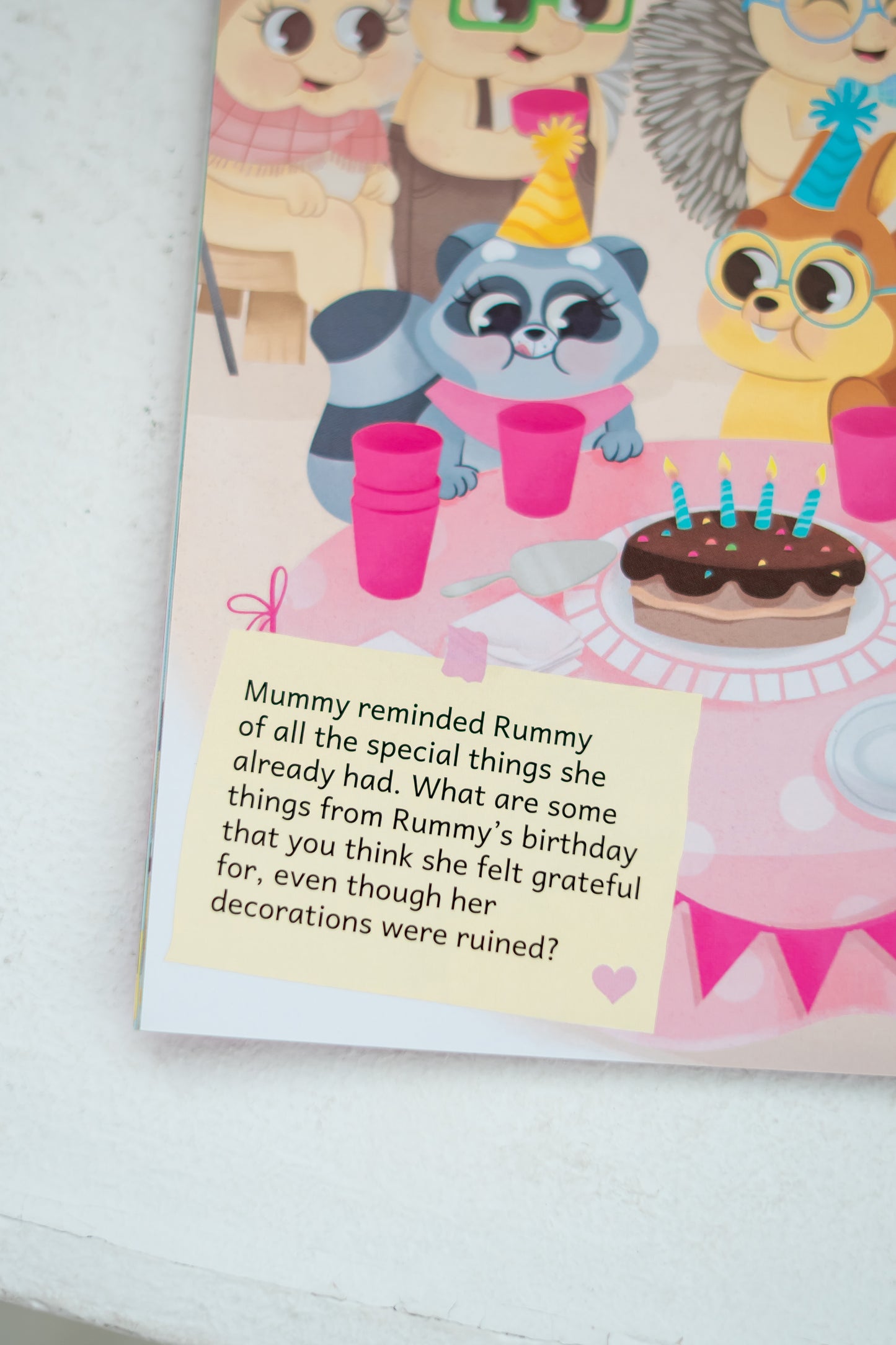 The Perfect Birthday - Numbers 1 to 10, Learning to be Grateful