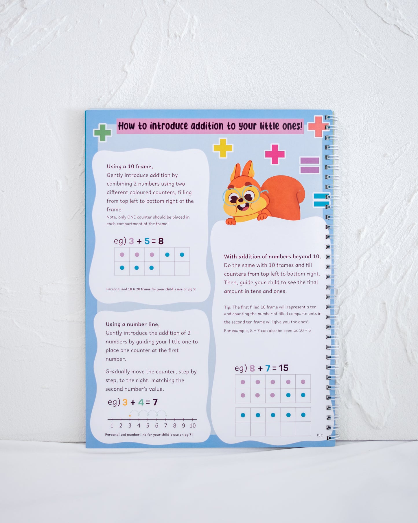 Addition with 20 - Play & Learn Activity Book (5-7yo)