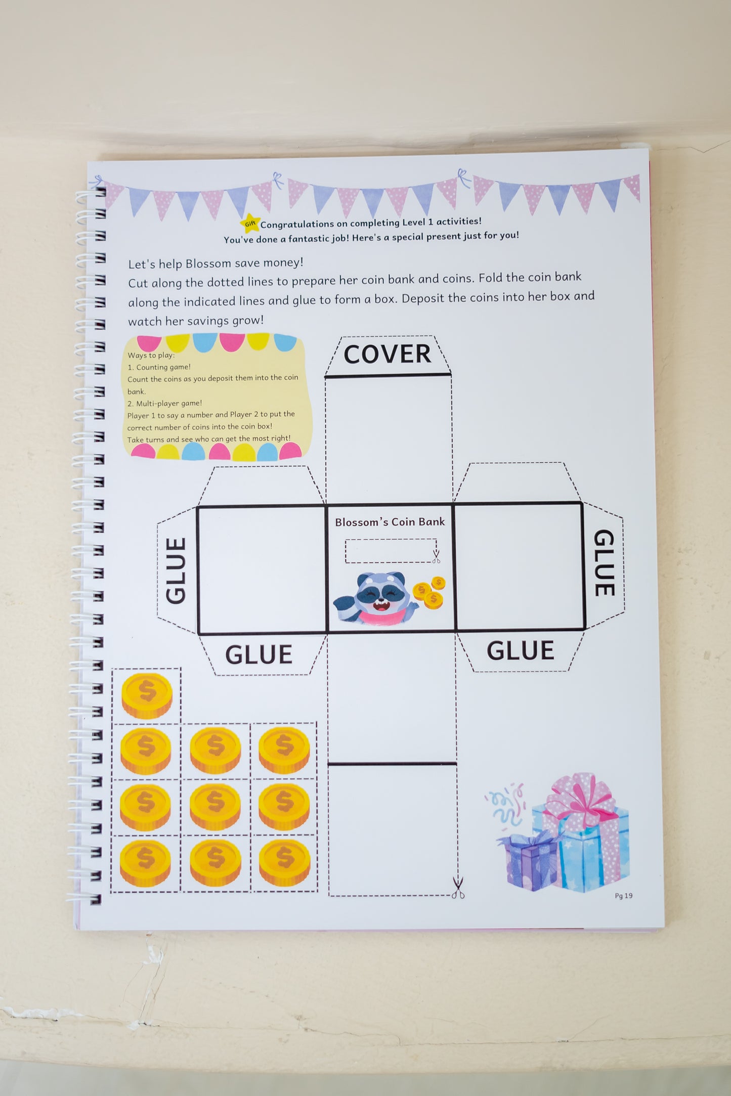 Numbers 1 to 30 - Play & Learn Activity Book (3-7yo)