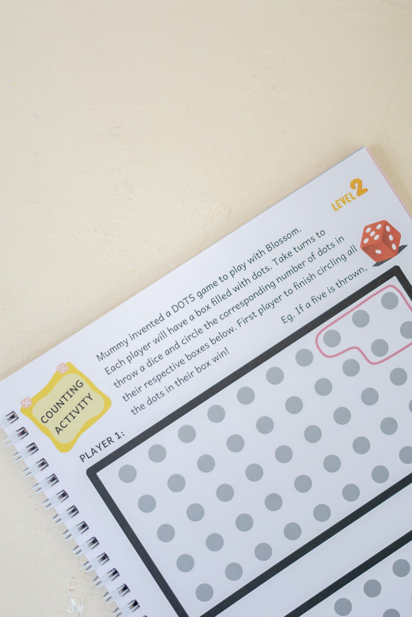 Counting to 10, One-to-one correspondence - Play & Learn Activity Book (3-7yo)