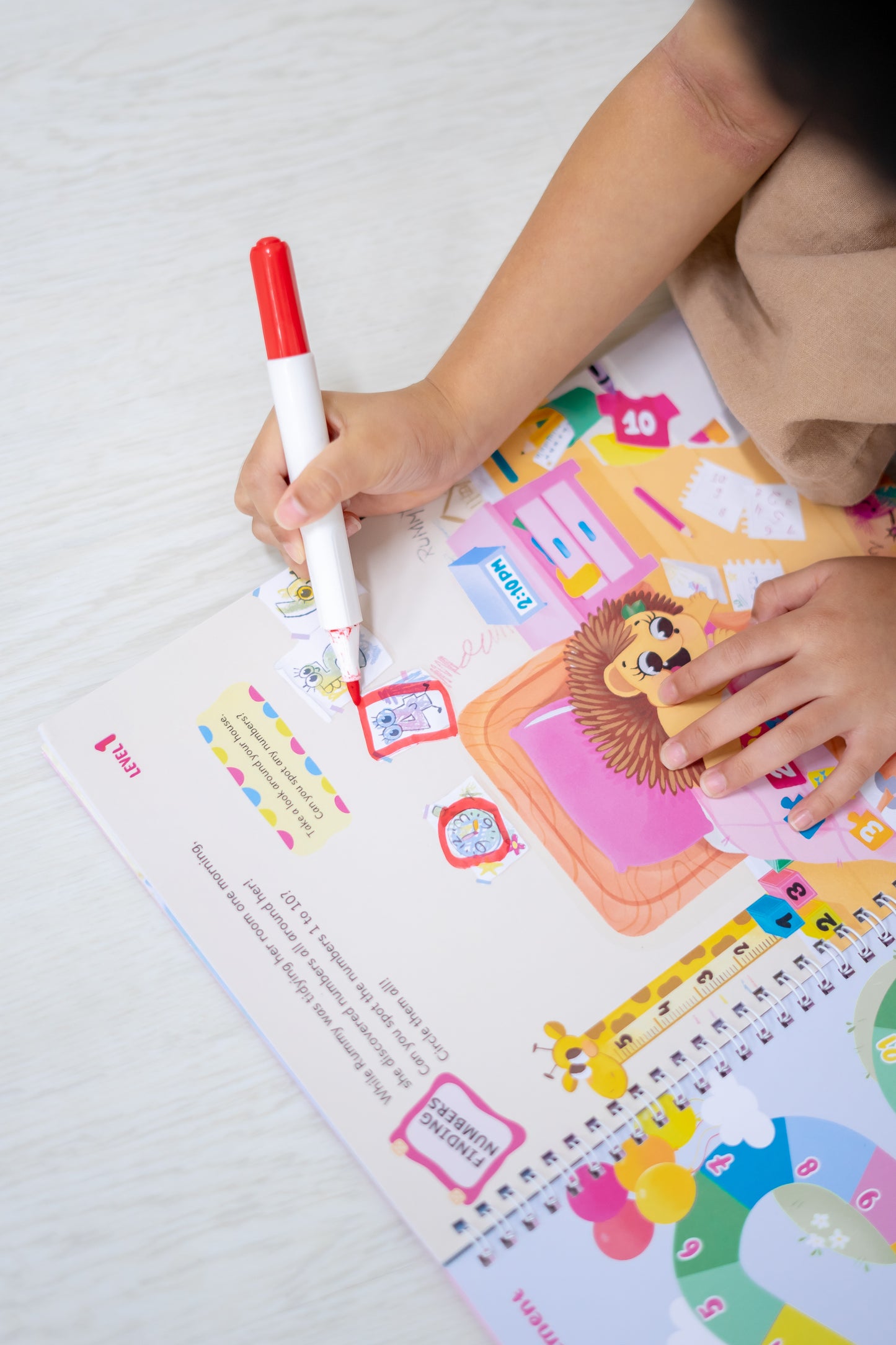 Numbers 1 to 30 - Play & Learn Activity Book (3-7yo)