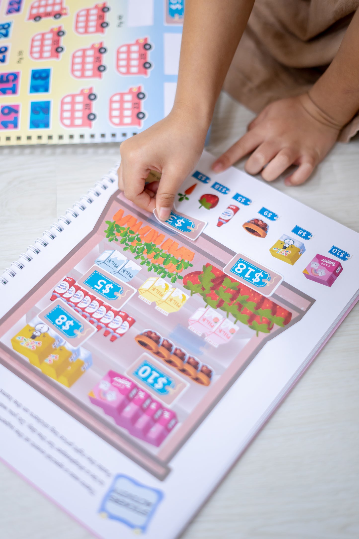 Numbers 1 to 30 - Play & Learn Activity Book (3-7yo)