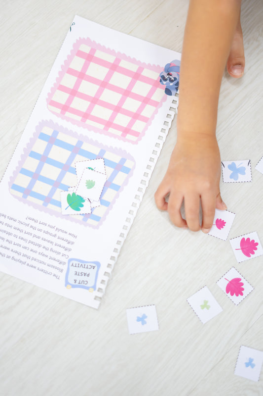 Classification and Sorting - Play & Learn Activity Book (3-7yo)