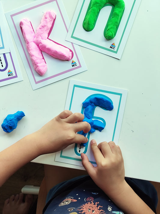 English Alphabet A to Z Reusable Tracing Cards