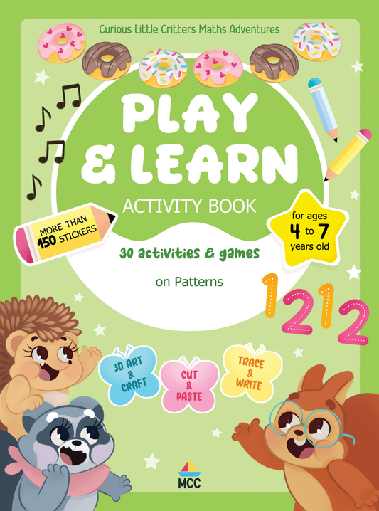 Patterns - Play & Learn Activity Book (4-7yo)